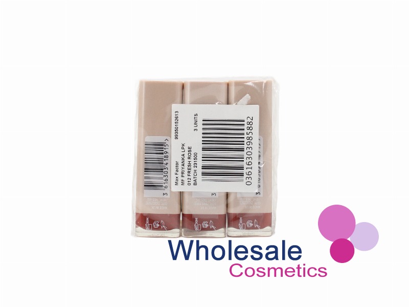 9 x Max Factor Miracle Priyanka Lipstick - 012 FRESH ROSE